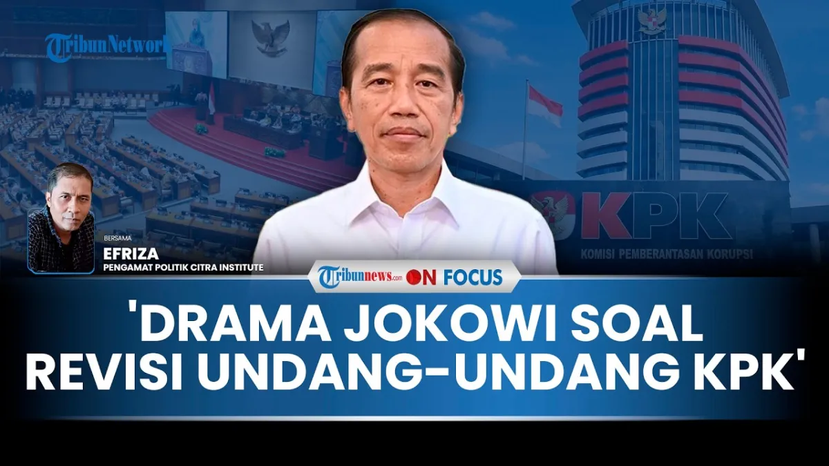 Pakar: Jokowi Harus Bertanggung Jawab atas RUU KPK 2019