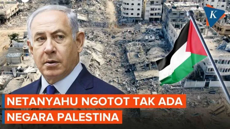 Netanyahu Tegaskan Penolakan Terhadap Pembentukan Negara Palestina