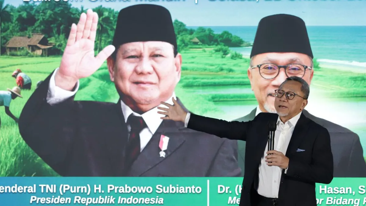 PAN Usulkan Zulkifli Hasan Sebagai Cawapres Prabowo di Pilpres 2029