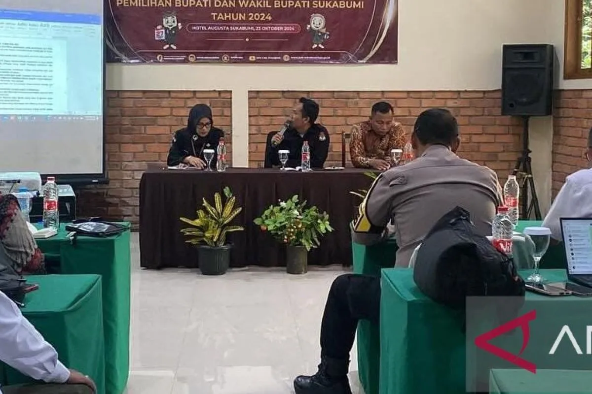 KPU Sukabumi Tetapkan Jadwal Debat Publik Calon Kepala Daerah