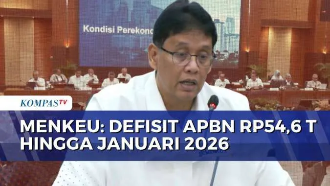 Defisit APBN Januari 2026 Capai Rp54,6 Triliun, Menkeu Jelaskan Penyebabnya