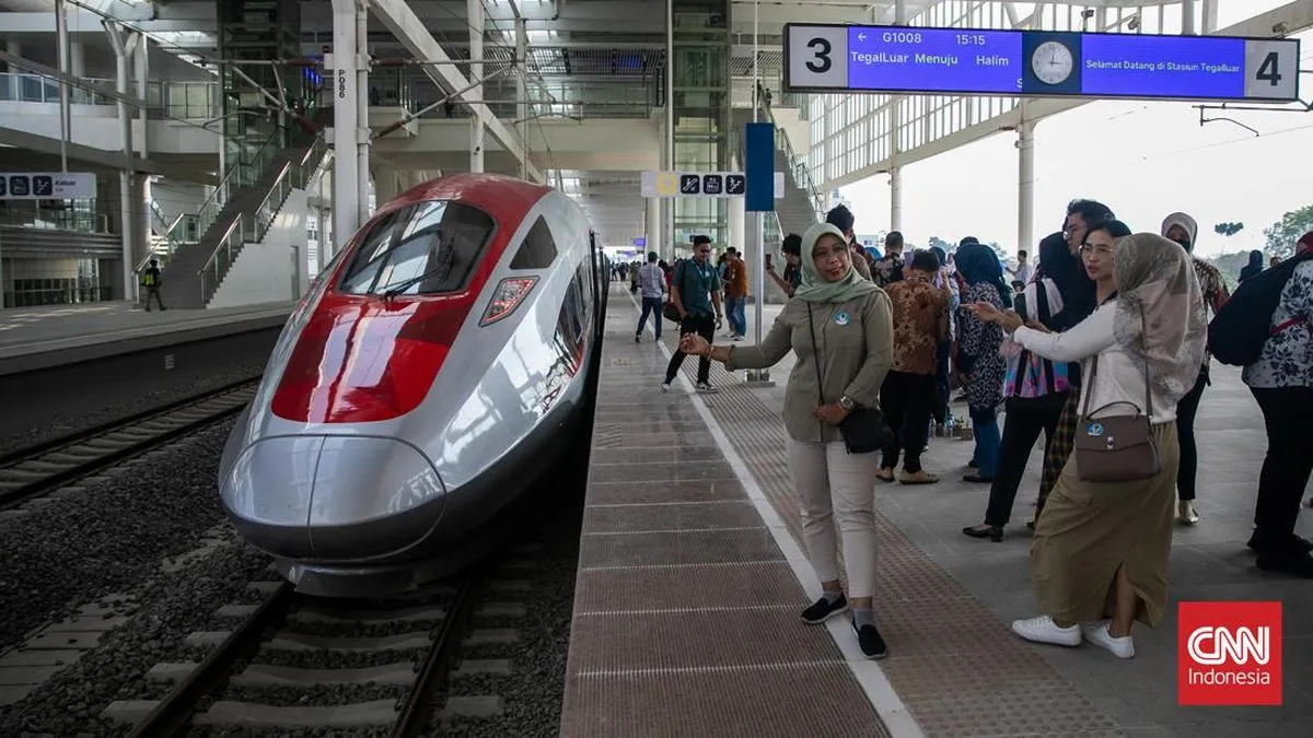 Peresmian Kereta Api Cepat Jakarta-Bandung Dilaksanakan Hari Ini