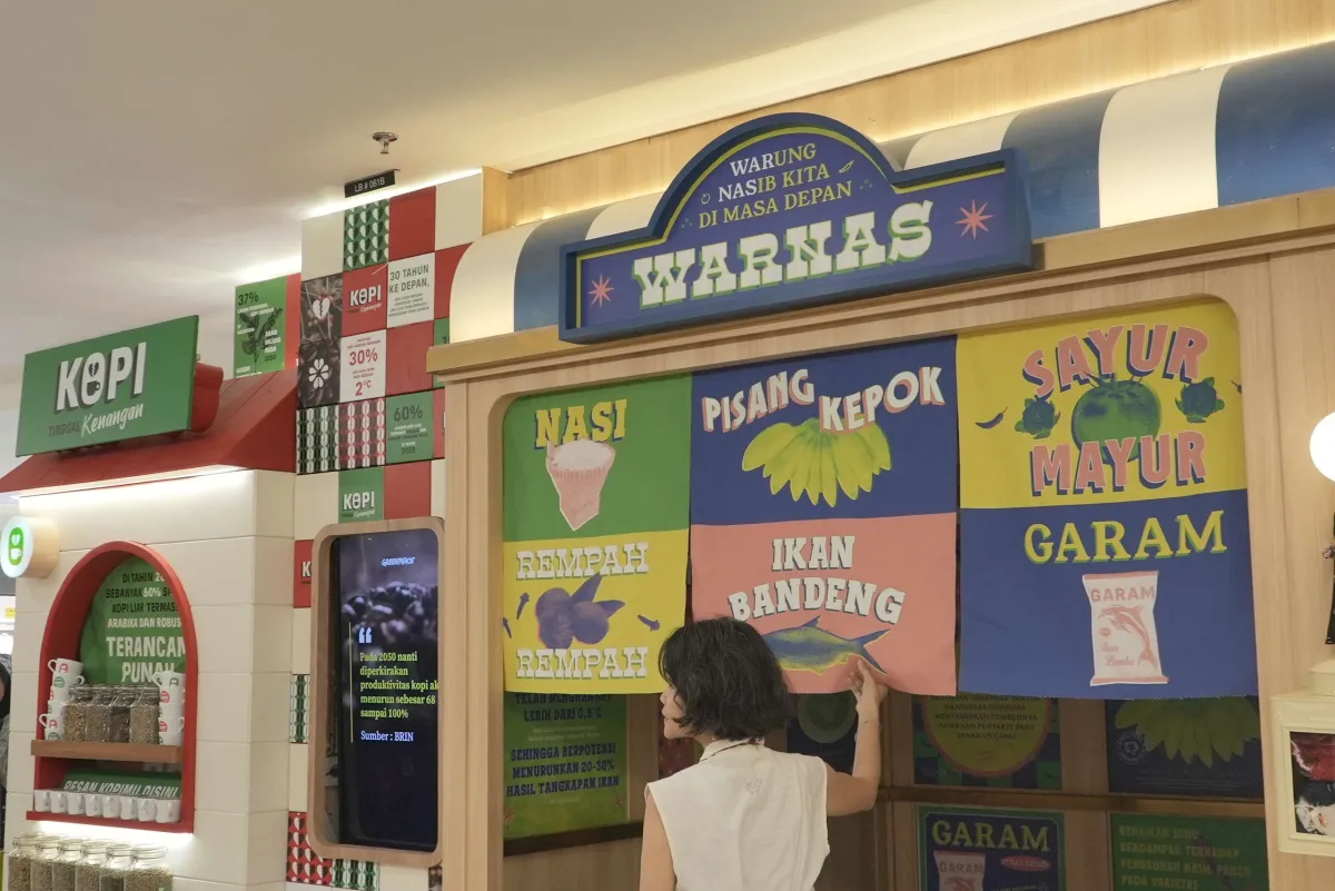 Pameran 'Kedai Kita' Angkat Kesadaran Krisis Pangan dan Iklim