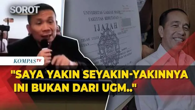 Rismon Sebut Ijazah Jokowi Tidak Sah di Sidang CLS