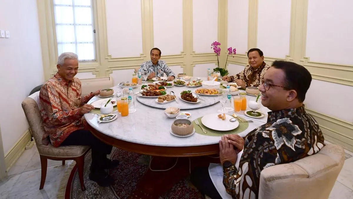 Jokowi Mengundang Tiga Calon Presiden untuk Menegaskan Netralitas di Pilpres 2024