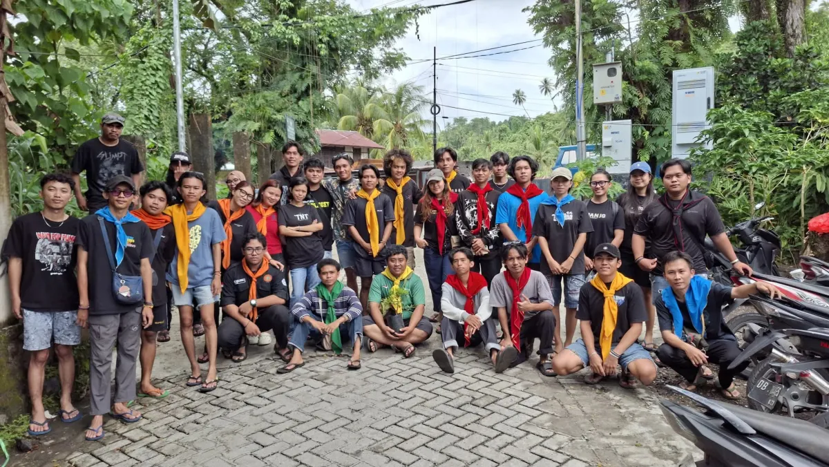 KMPA Tansa dan KPPA Tarantula Gelar Urban Farming dan Bersih Sungai di Molas Manado