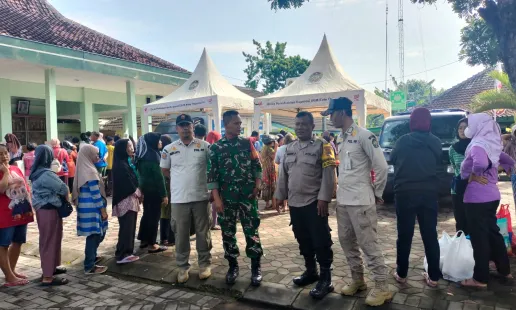 TNI-Polri Amankan Pasar Murah di Gedongtengen untuk Stabilitas Harga Menjelang Ramadan