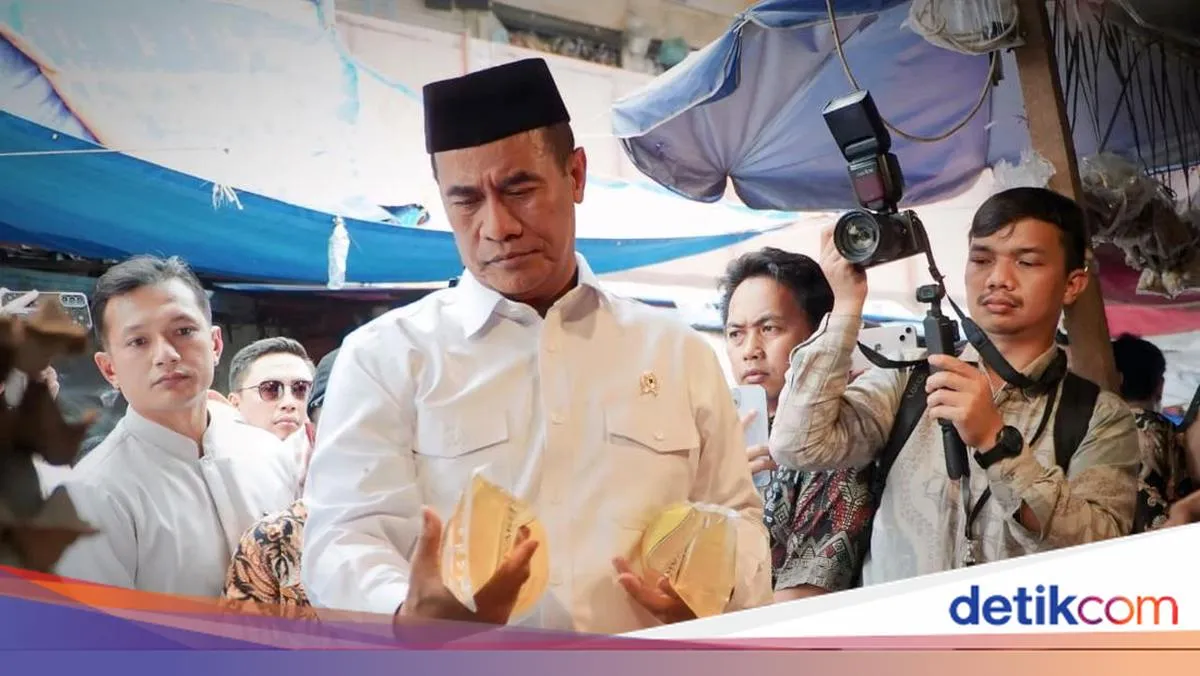 Mentan Tinjau Pasar Kebayoran, Harga Komoditas Mulai Turun