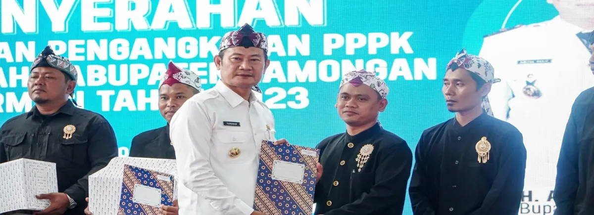Bupati Yes Serahkan 2.320 SK PPPK dan Tekankan Tiga Tugas Utama Pemerintah