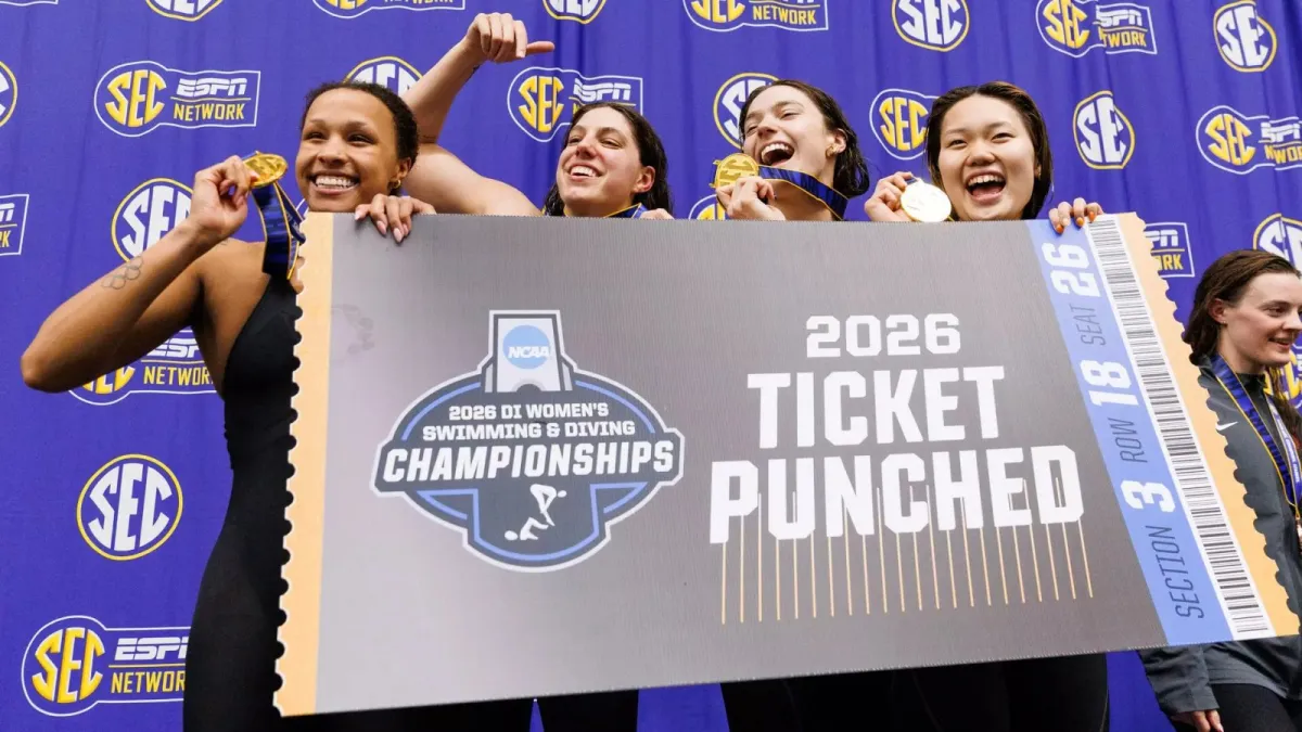 Tennessee Raih Tiga Emas dan Pecahkan Rekor SEC di Kejuaraan Renang