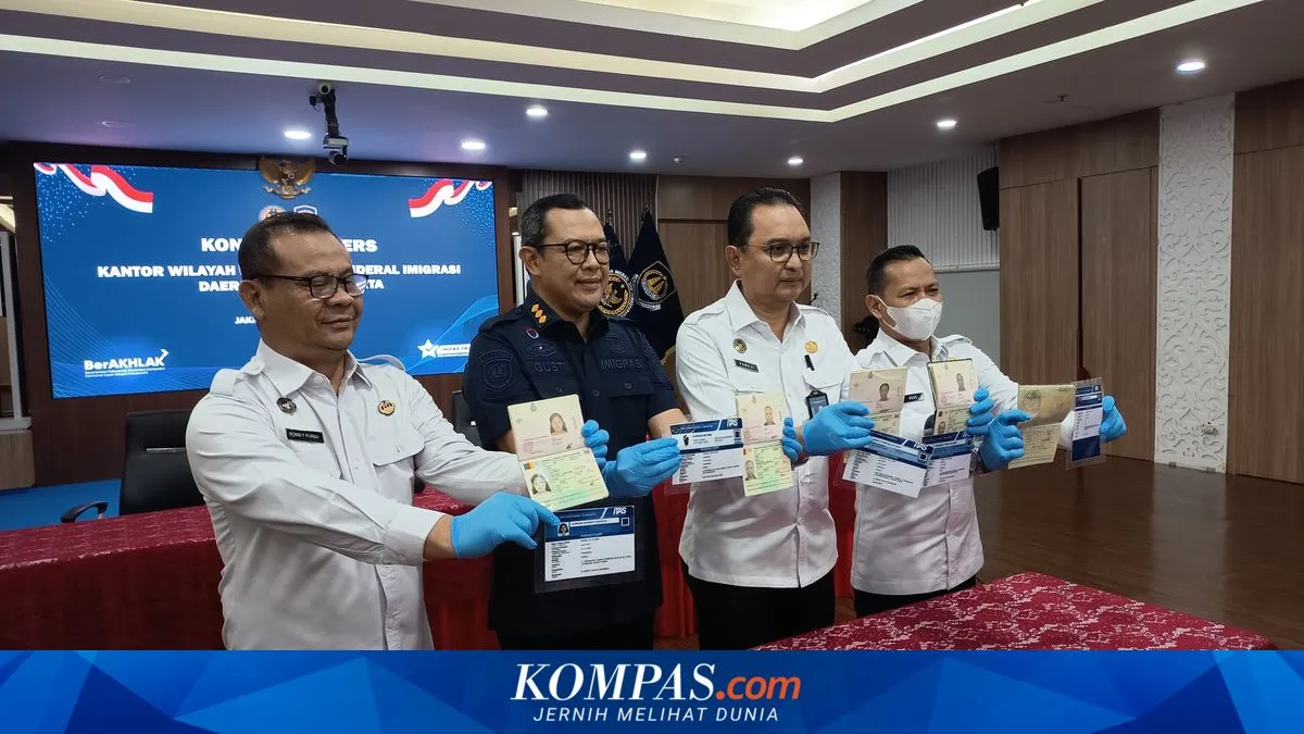 Lima Warga Negara Asing Ditangkap karena Diduga Menyalahgunakan Visa Investor di Jakarta