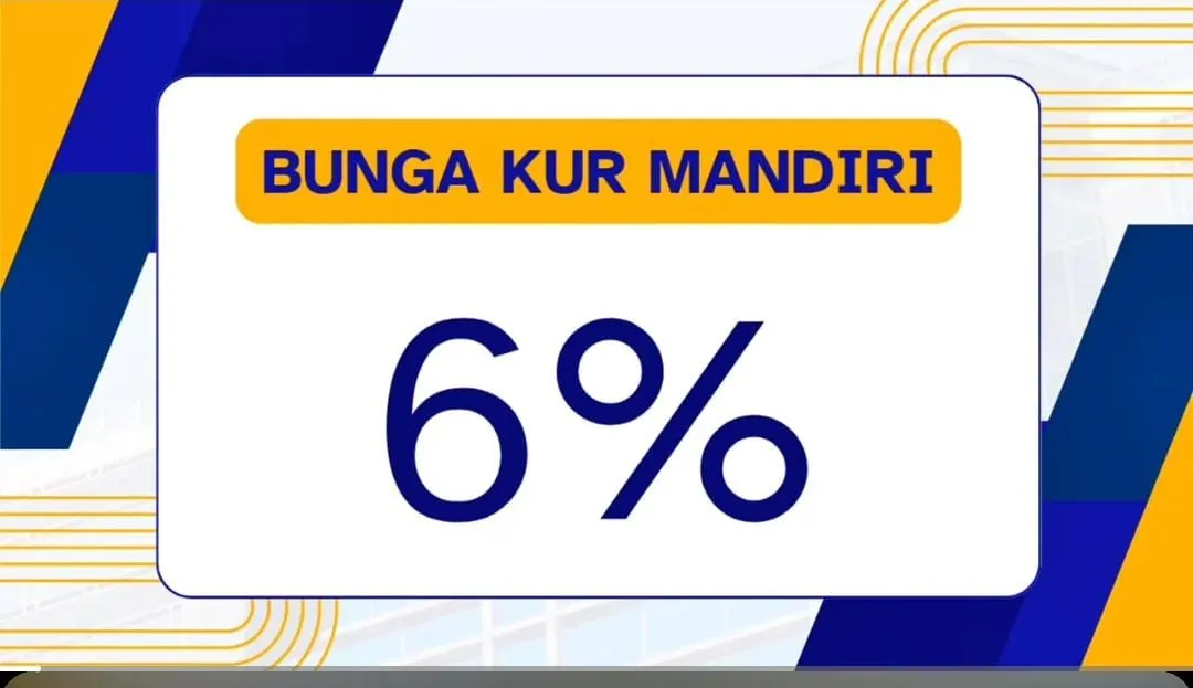 KUR Bank Mandiri: Pinjaman UMKM Bunga Hanya 6% Per Tahun