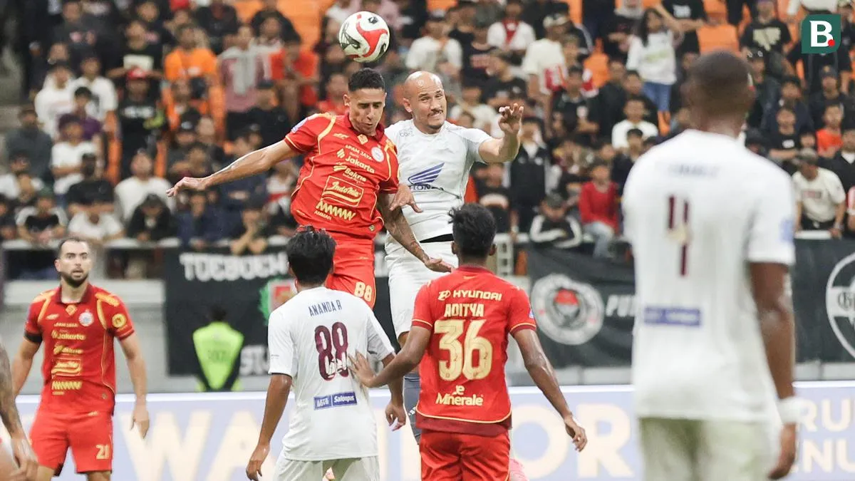 Persija Menang Tipis atas PSM, Terus Jaga Persaingan di Puncak Klasemen