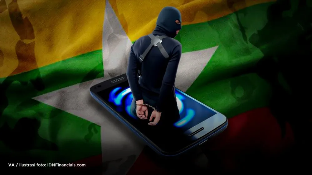 Operasi Militer Myanmar: Gerebek Pusat Penipuan Online di Shwe Kokko