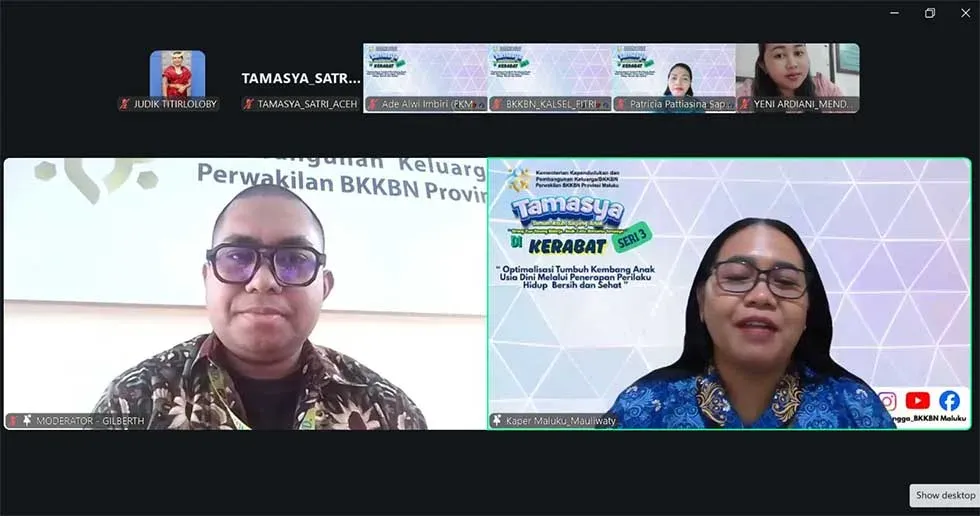 BKKBN Maluku Selenggarakan TAMASYA KERABAT untuk Optimalkan Tumbuh Kembang Anak
