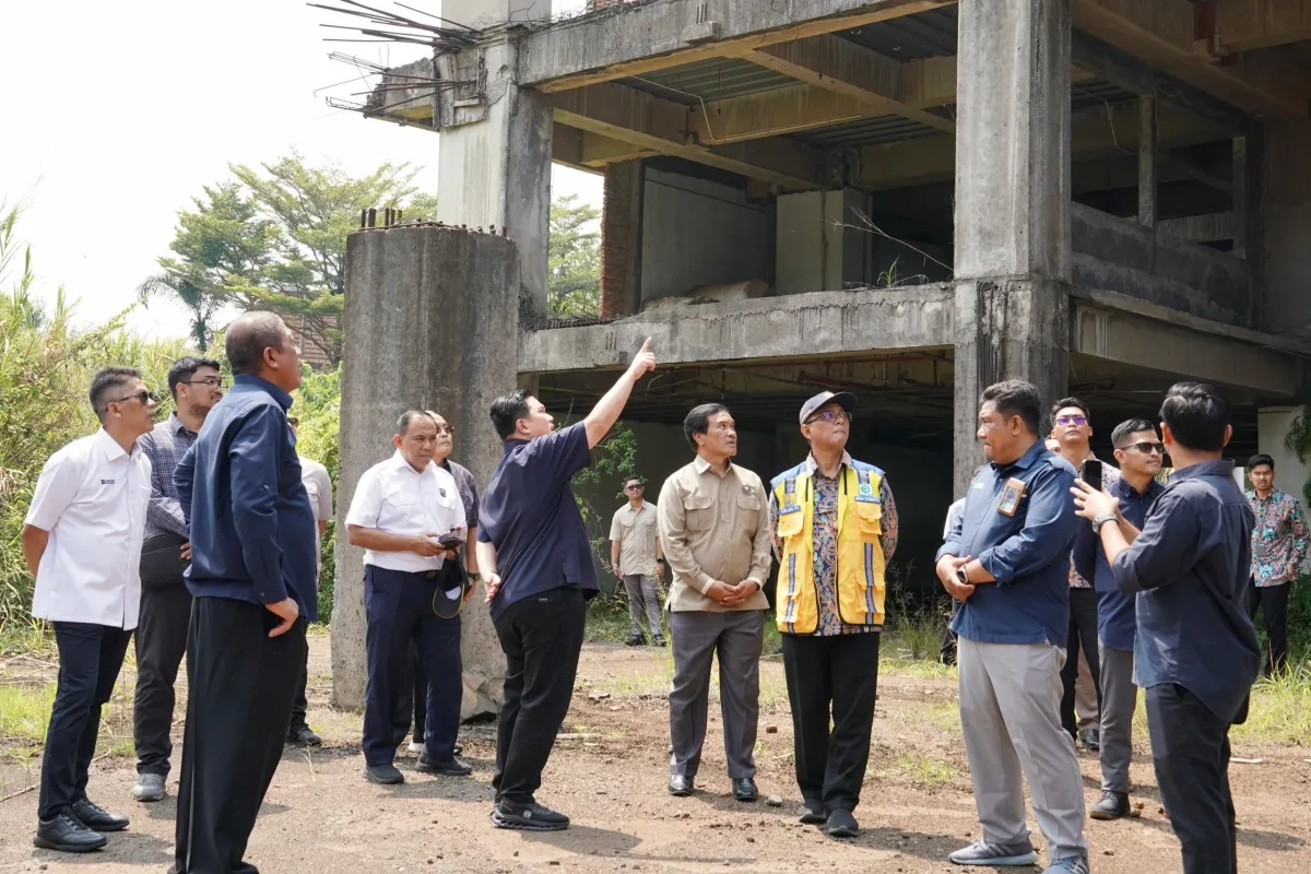 Menpora Erick Tinjau P3SON Hambalang untuk Revitalisasi Aset Olahraga
