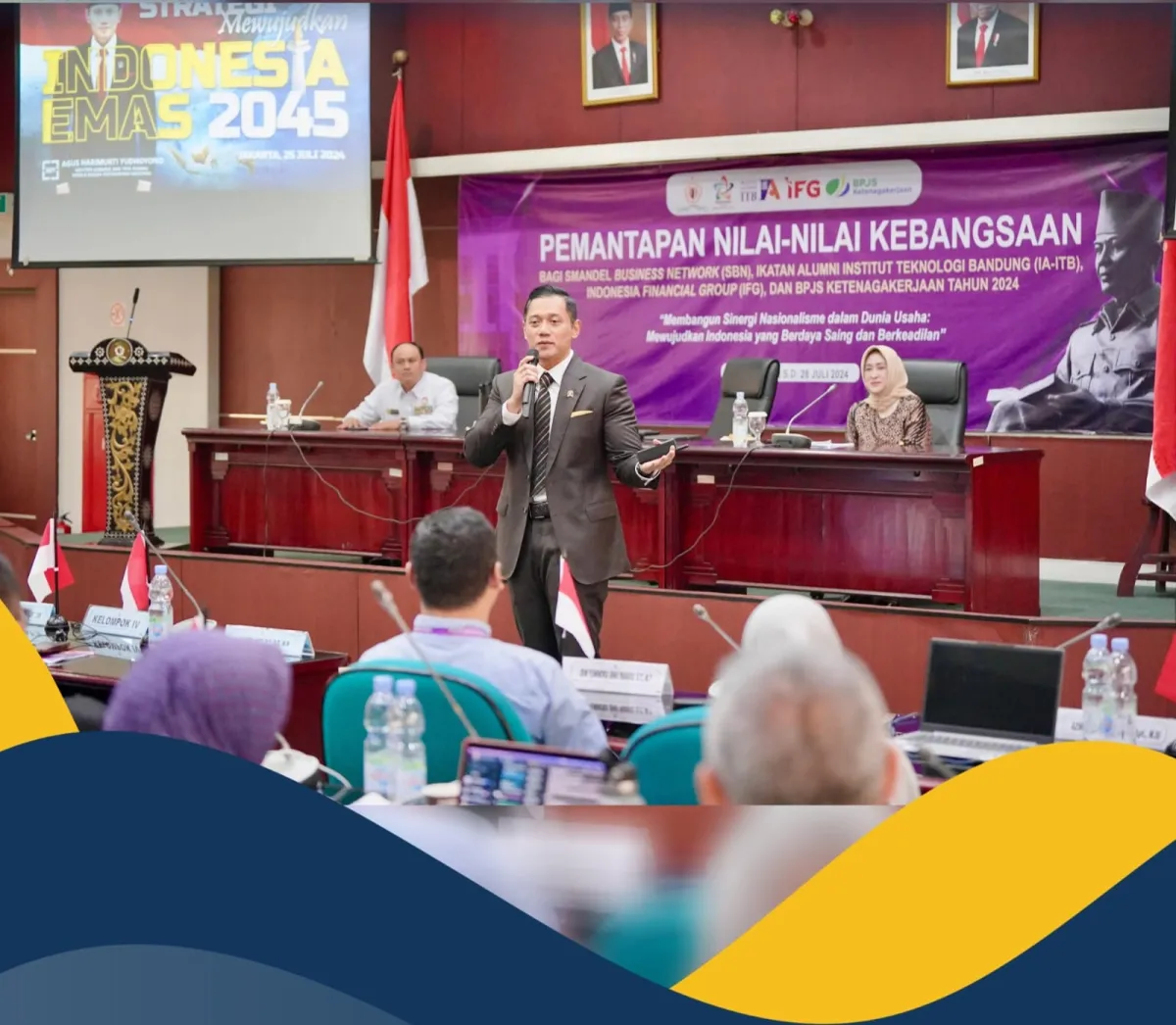 Menteri AHY Dorong Peserta Pemantapan Kebangsaan Bertanggung Jawab pada Isu Global
