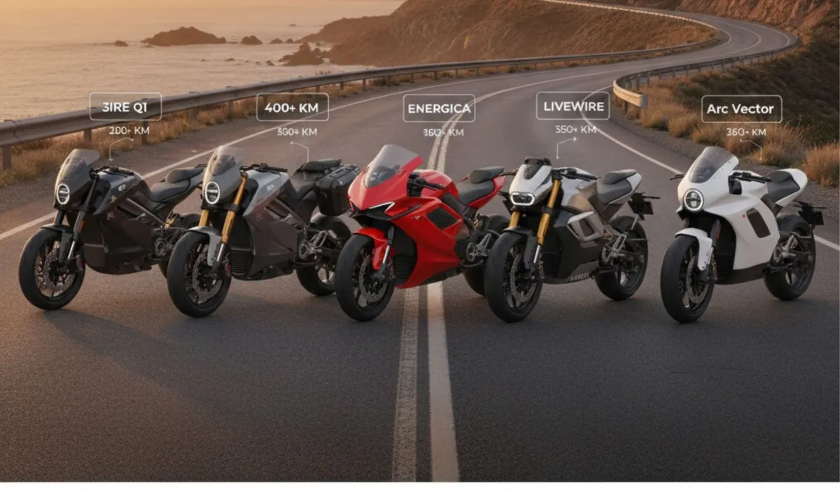 5 Rekomendasi Motor Listrik Jarak Tempuh Terjauh untuk 2025