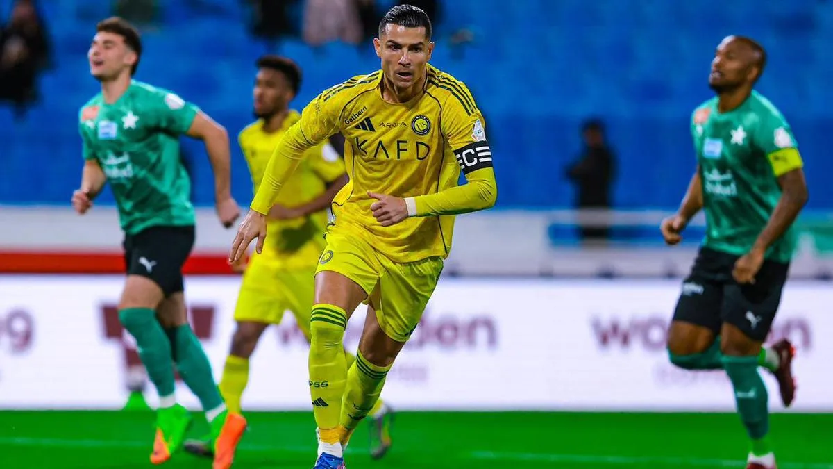 Cristiano Ronaldo Perkenalkan Selebrasi Baru Usai Cetak Gol di Liga Pro Saudi