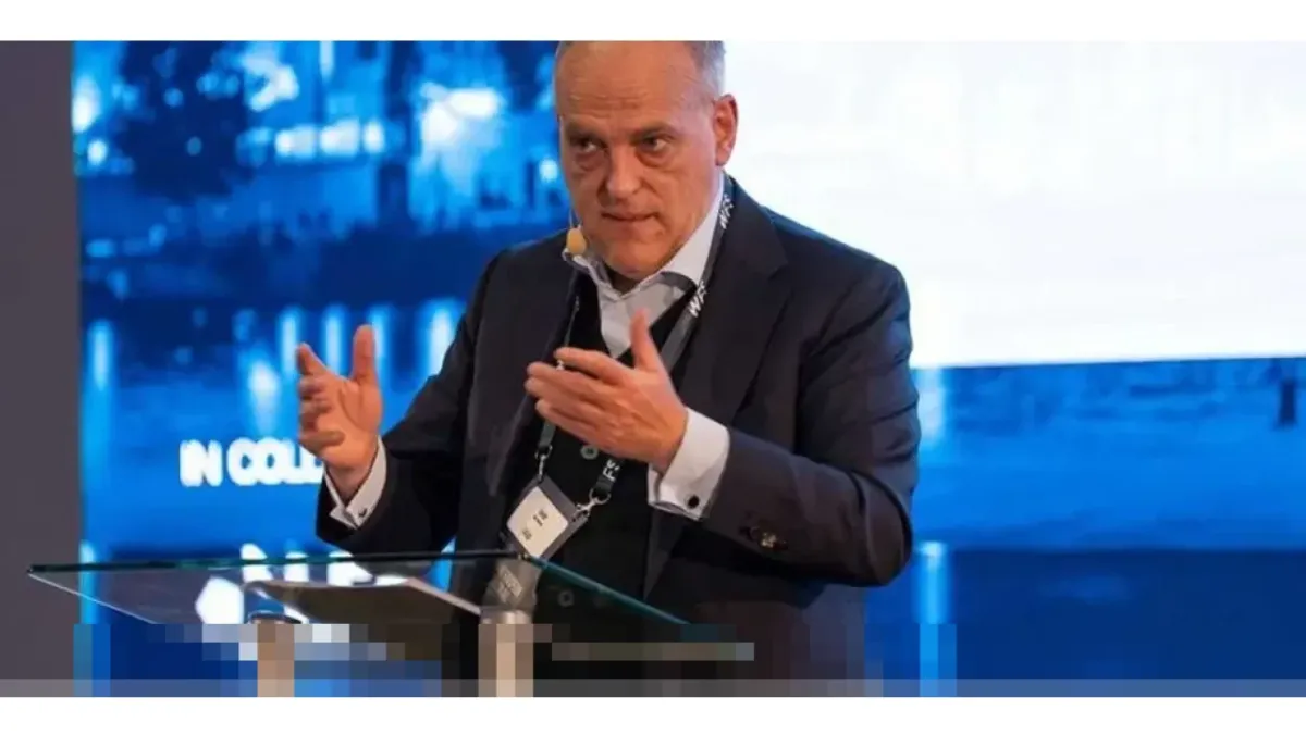 Javier Tebas Bela Barcelona di Tengah Skandal Negreira