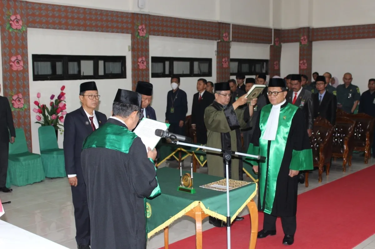 Drs. Darul Husni Dilantik sebagai Wakil Ketua PTA Bengkulu