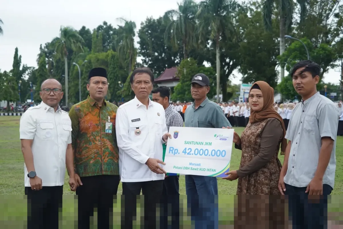 Pemkab OKI Berikan Perlindungan Jaminan Sosial bagi 714 Pekerja Sawit