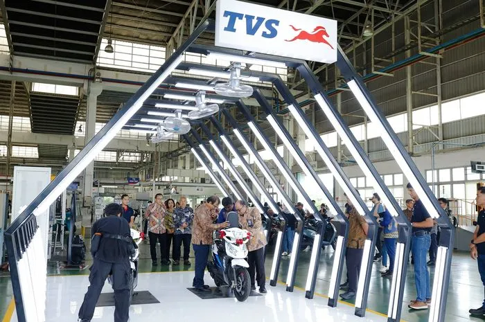 TVS Indonesia Raih Capaian Produksi 1 Juta Unit, Perkuat Posisi Ekspor Global
