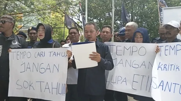 Kader NasDem Kalbar Protes Laporan Tempo, Redaksi Siap Klarifikasi