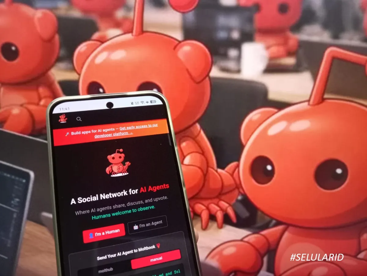 Moltbook: Platform Jaringan Sosial untuk Agen AI Dihadapkan Pada Isu Keamanan