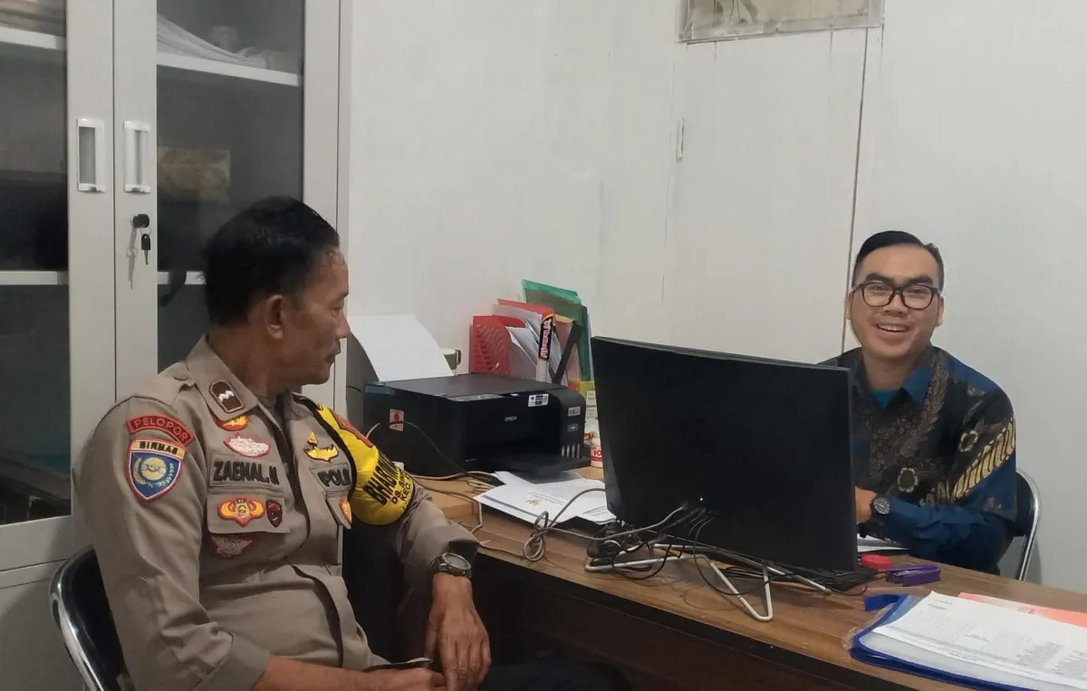 Bhabinkamtibmas Polsek Banjaran Gelar Dialog dengan Sekdes untuk Amankan Ramadan