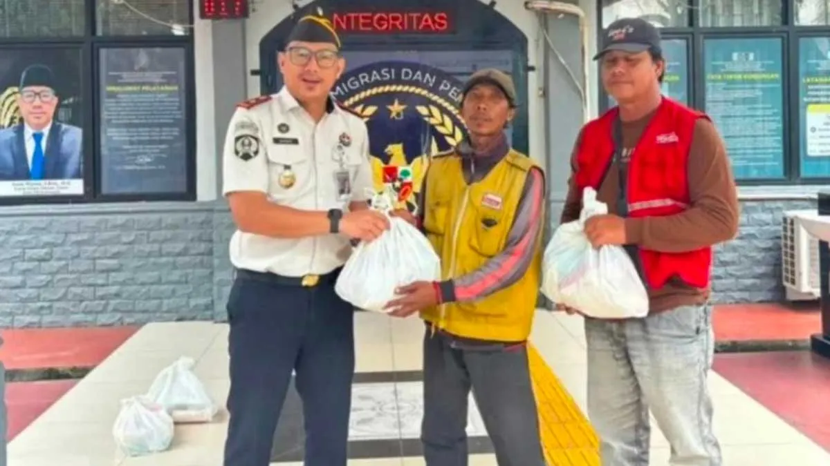Rutan Prabumulih Salurkan Bantuan Sosial untuk Masyarakat Sekitar