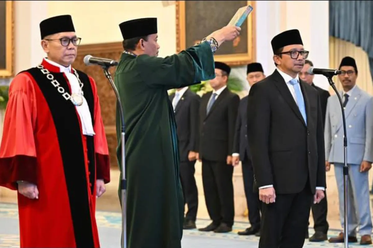 Juda Agung Dilantik Sebagai Wakil Menteri Keuangan Gantikan Thomas Djiwandono