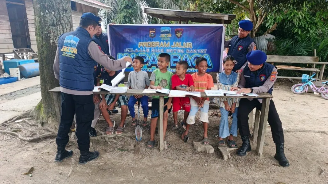 Sat Polairud Polres Pelalawan Luncurkan Program JALUR untuk Masyarakat Pesisir