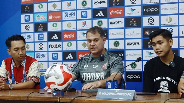 Madura United Siap Hadapi Arema FC dengan Latihan Spesifik