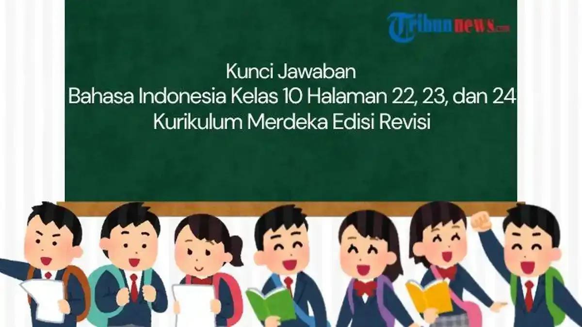 Kunci Jawaban Bahasa Indonesia Kelas 10 Halaman 22, 23, dan 24 Kurikulum Merdeka Edisi Revisi