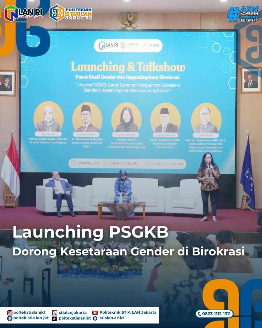 Peluncuran PSGKB: Memperkuat Kesetaraan Gender dalam Birokrasi