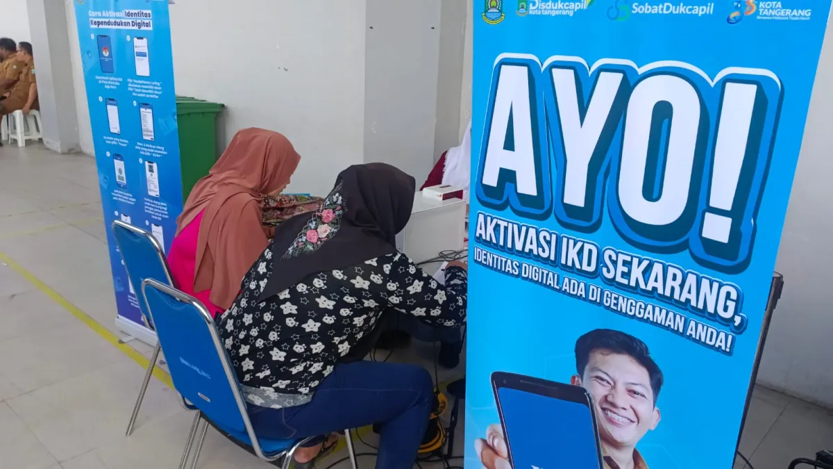 Pemkot Tangerang Gencarkan Aktivasi Identitas Kependudukan Digital di Kegiatan Publik
