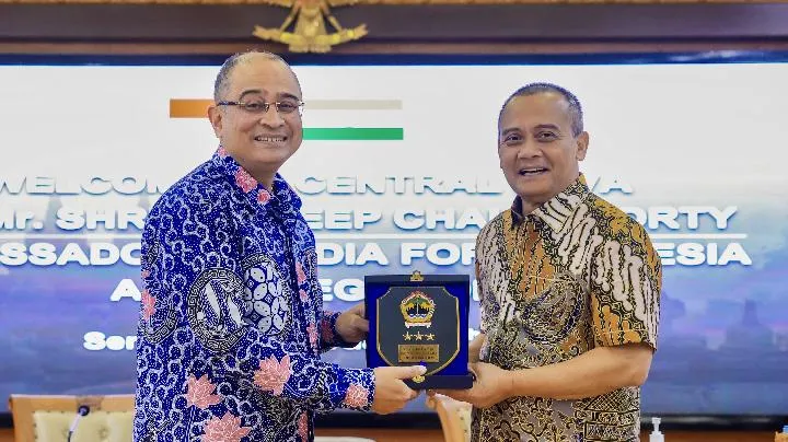 Gubernur Jateng Ajak Investor India Masuk ke Sektor Ekonomi Hijau dan Garmen