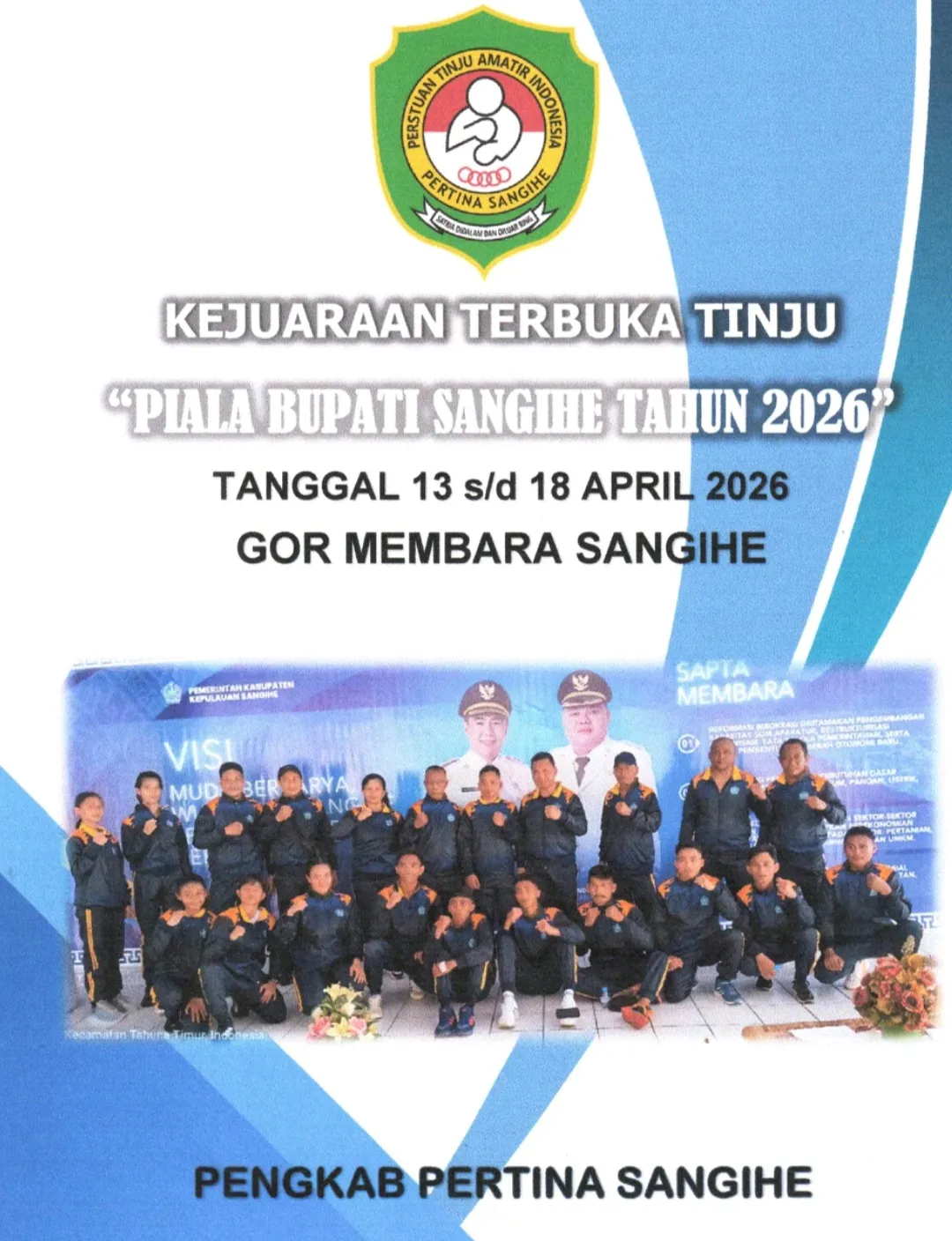 Kejuaraan Tinju Amatir Piala Bupati Sangihe Digelar April 2026