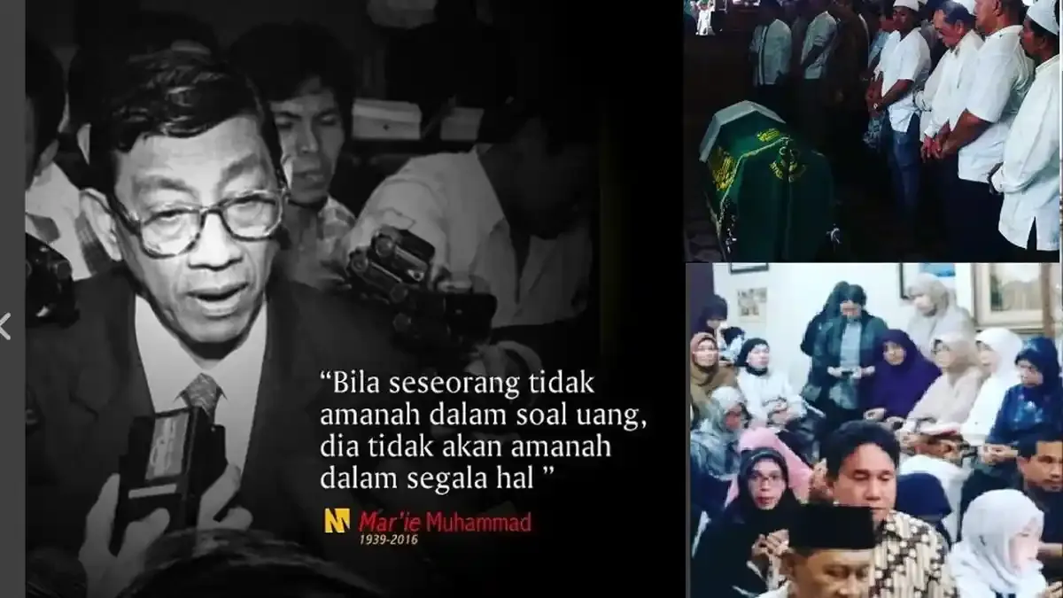 Mengenang Marie Muhammad: Sosok 'Mr. Clean' dan Perjuangannya Melawan Korupsi