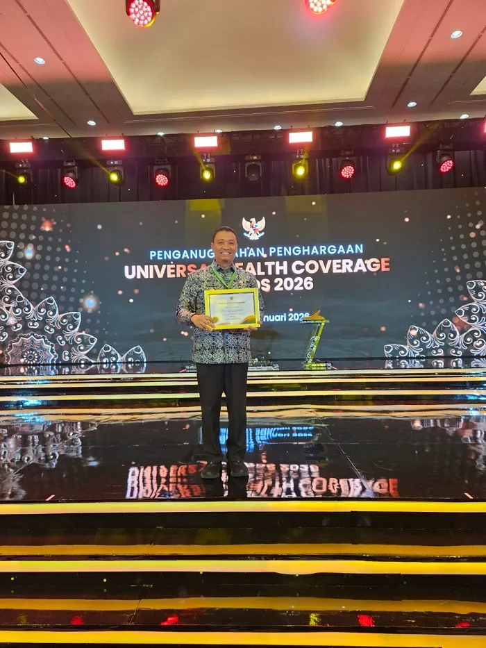 Pekanbaru Raih UHC Award Kategori Madya dari Pemerintah Pusat