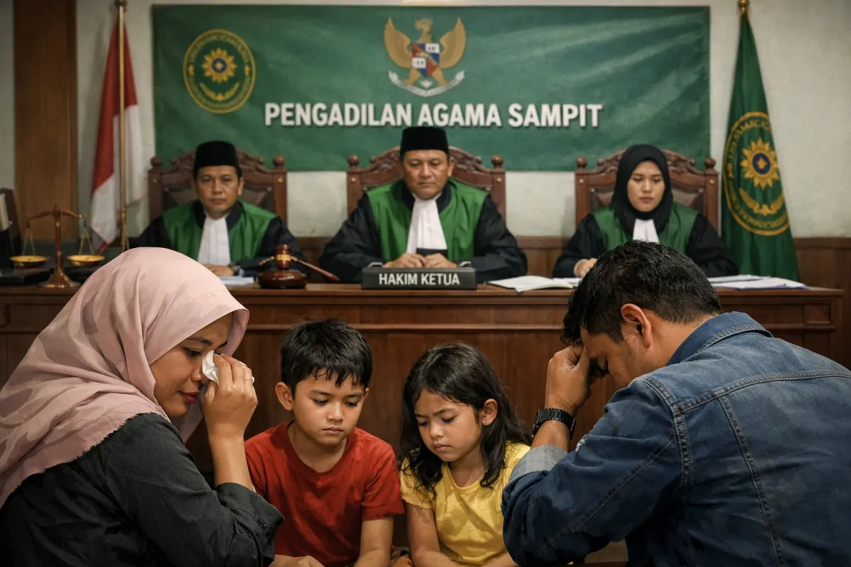 Tingginya Kasus Perceraian Mendorong Peningkatan Jumlah Janda di Kotim