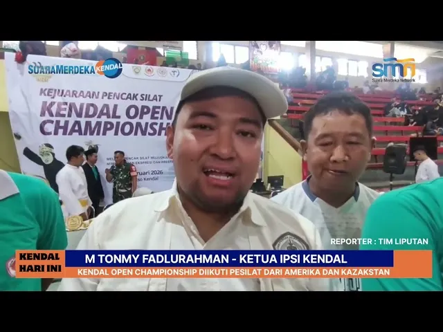 Kendal Open Championship Perkenalkan Pesilat Internasional dari AS dan Kazakhstan