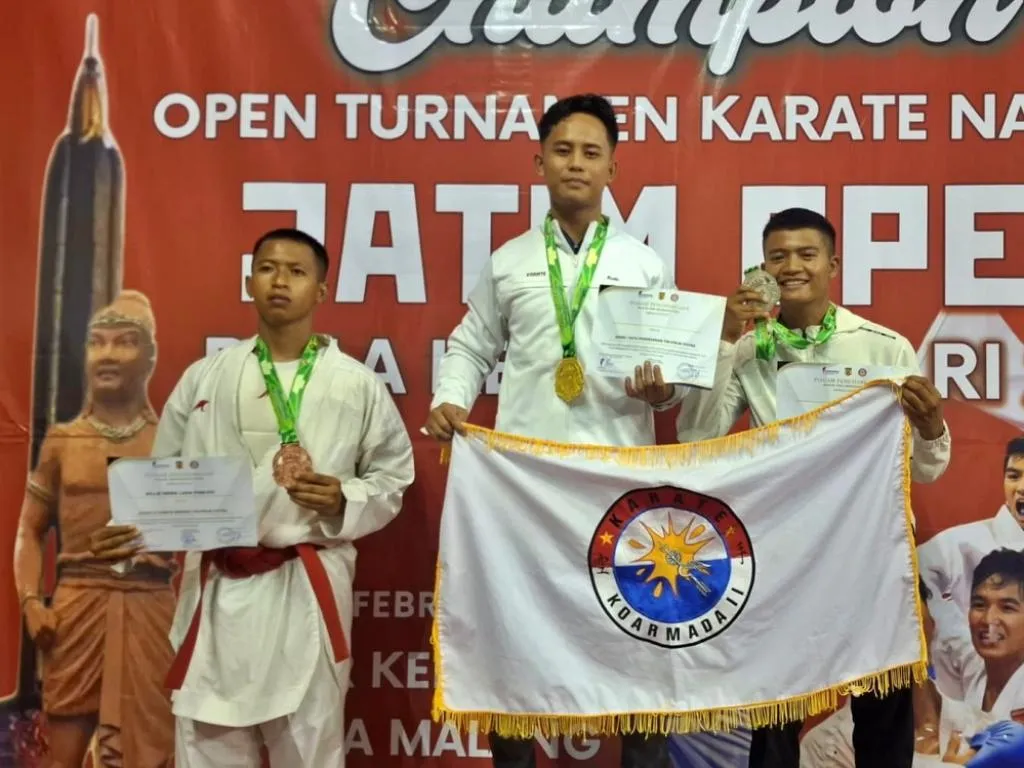 Tim Karate Koarmada II Raih Juara Umum di Kejuaraan Nasional Kemenpora 2026