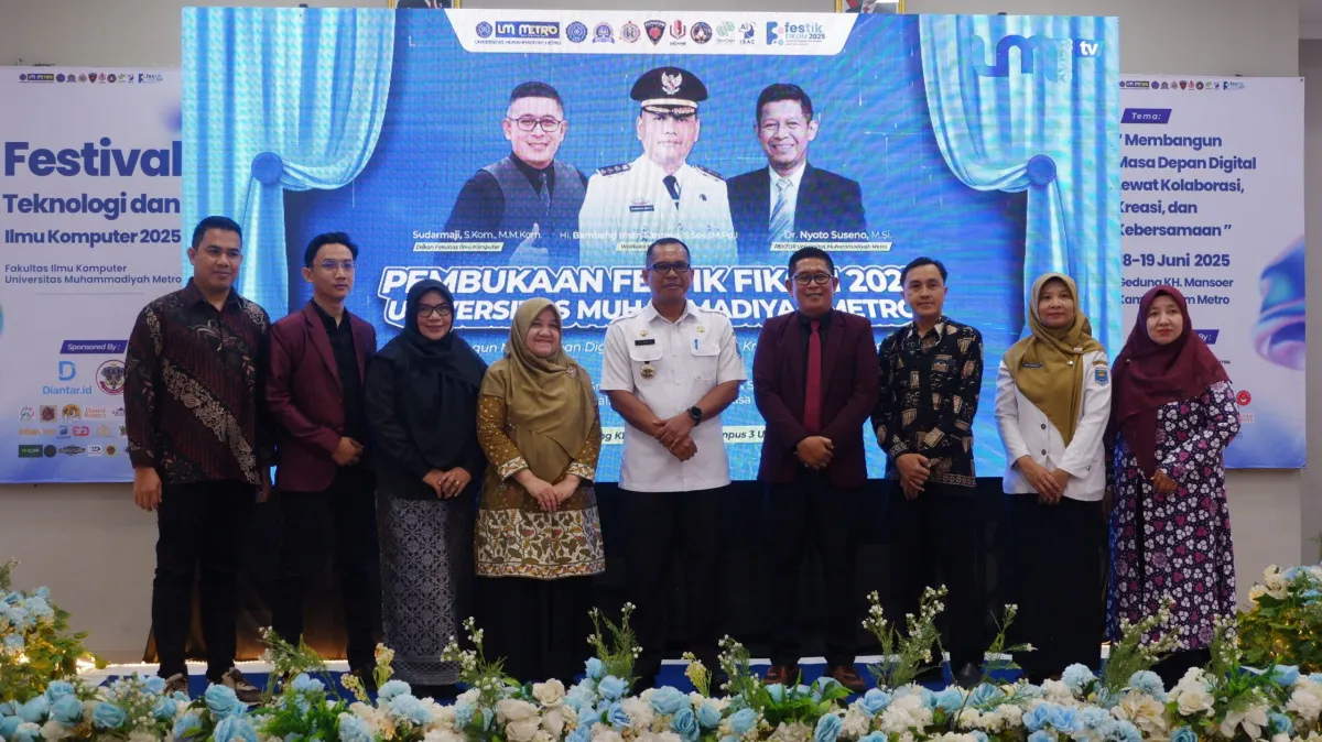 FIKOM UM Metro Selenggarakan FESTIK 2025 untuk Dorong Kreativitas dan Inovasi Muda