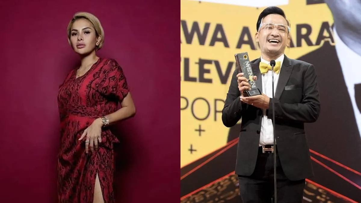 Nikita Mirzani Terdiam Disindir Ruben Onsu di Kiss Award 2020