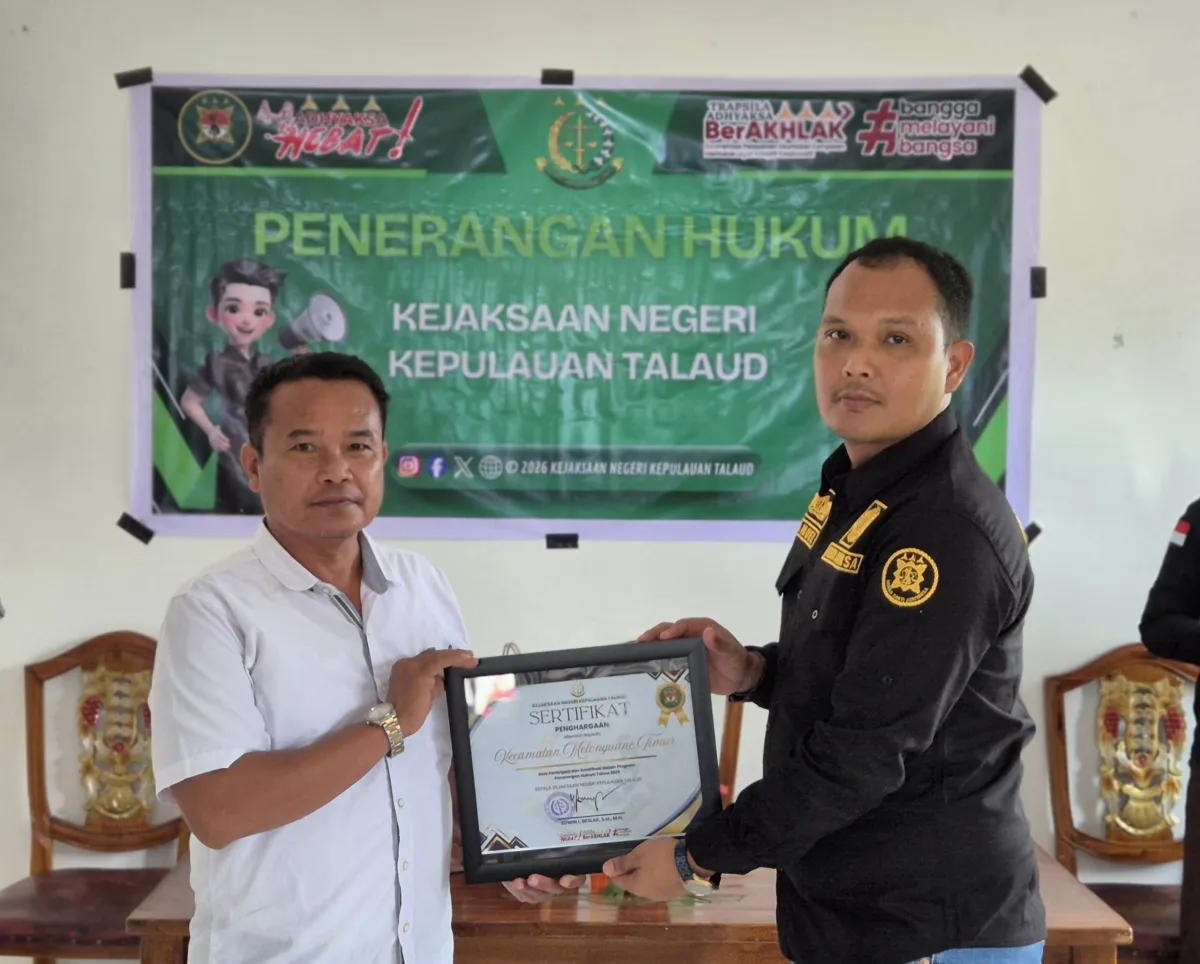 Kejari Talaud Gelar Penerangan Hukum untuk Cegah Sengketa Tanah