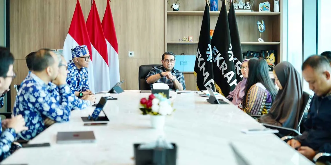 Menteri Ekraf dan HIPPI Jalin Kerja Sama Perkuat Ekonomi Kreatif