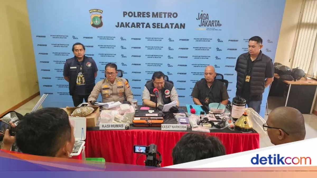 Kreator Konten dan Istri Ditangkap karena Menanam Ganja di Jakarta Selatan