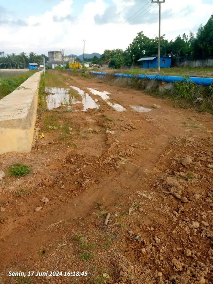 Kerusakan Proyek Pengendalian Banjir di Pangkalpinang Menjadi Sorotan Publik